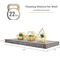 Sorbus Floating Shelves 3 Pack, 24-Inch Wall Mounted Shelves for Wall Decor and Storage with Invisible Brackets